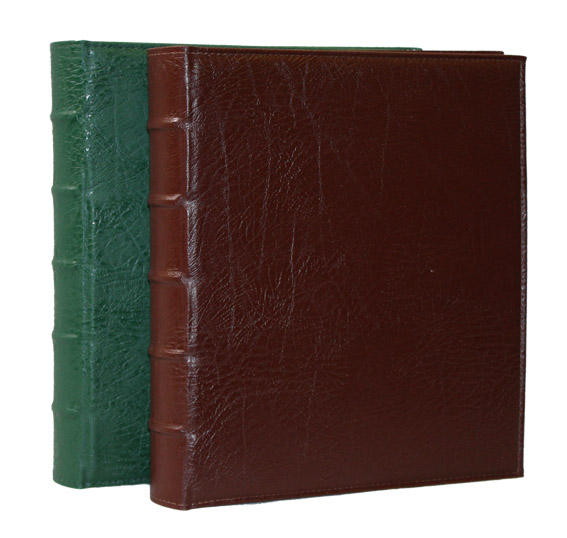 Альбом вертикальный 230х270 мм (Элит) иск. кожа с обложкой, с листами для бон Альбом вертикальный 230х270 мм (Элит) иск. кожа с обложкой, с листами для бон